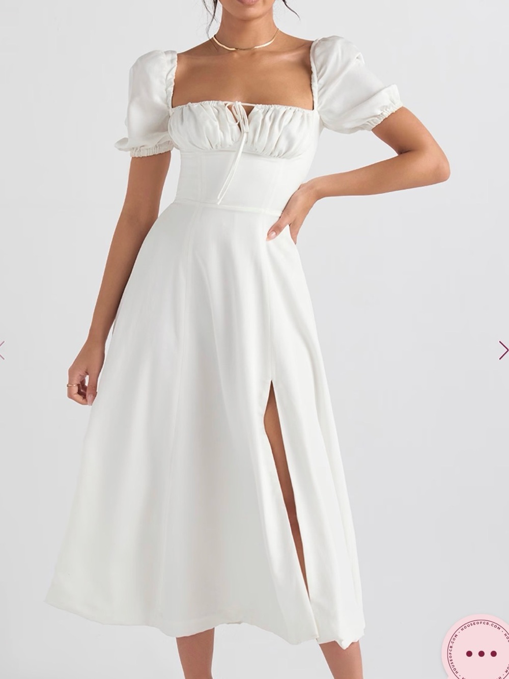 House of CB Tallulah Puff Sleeve Dress
